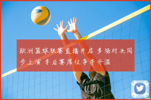 欧洲篮球联赛直播开启 多场对决同步上演 季后赛席位争夺升温