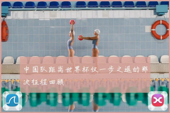 中国队距离世界杯仅一步之遥的那次征程回顾
